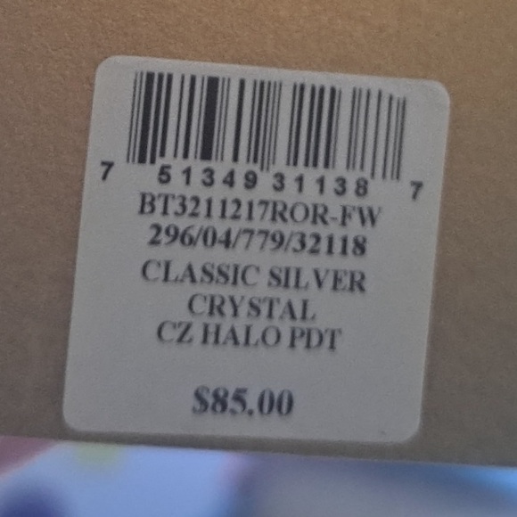 Giani Bernini Rose Gold and Silver Crystal Necklace MSRP $85 - Picture 7 of 7